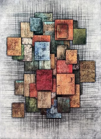 Bolti 22. Ber Porte 2116 multi 60x100cm- modern vékony szőnyeg