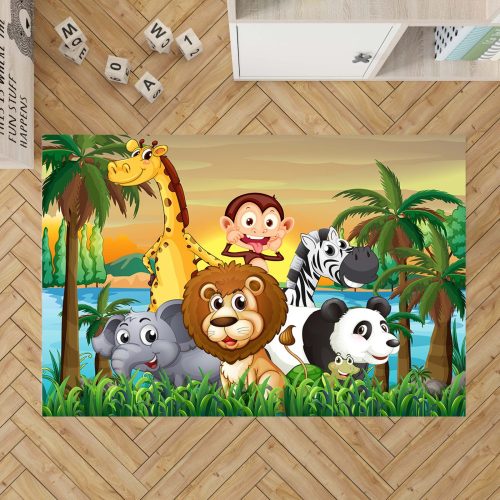 Cute Játszószőnyeg 160x220cm állatos new