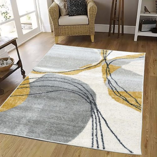 Den Promo 5868 sárga 60x220cm modern szőnyeg