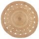 FL. ARYA JUTE CIRCLE NATURAL 150X150