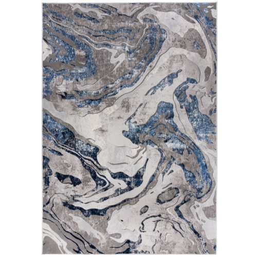 FL MARBLED NAVY 120X170