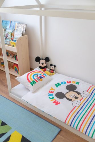 Disney Baby Ágyneműhuzat 2 részes Mickey egér D02 Multi - 90x130cm + 40x50cm