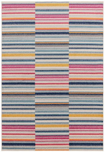 ASY Muse 066x240cm Multi-Coloured Stripe Rug MU06