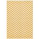 ASY Muse 080x150cm Yellow Chevron Rug MU08