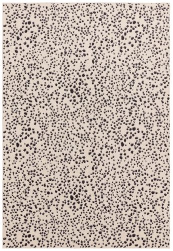 ASY Muse 120x170cm Black Spotty Rug MU11