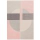 ASY Muse 120x170cm Pink Circle Rug MU21