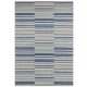 ASY Muse 160x230cm Blue Stripe Rug MU05