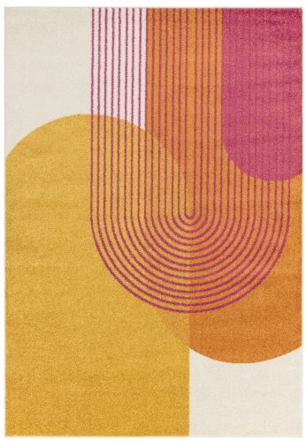 ASY Muse 200x290cm Orange Retro Rug MU13
