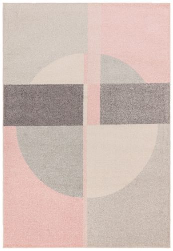 ASY Muse 200x290cm Pink Circle Rug MU21