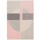 ASY Muse 200x290cm Pink Circle Rug MU21