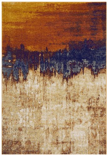 ASY Nova 120x170cm Distress Orange Rug NV04