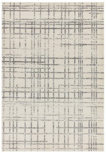 ASY Nova 120x170cm Grid Grey Rug NV31