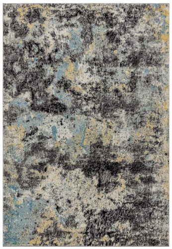 ASY Nova 120x170cm Abstract Blue Rug NV32