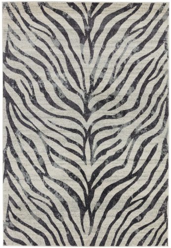 ASY Nova 160x230cm Zebra Grey Rug NV27