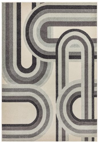 ASY Nova 160x230cm Retro Grey Rug NV29