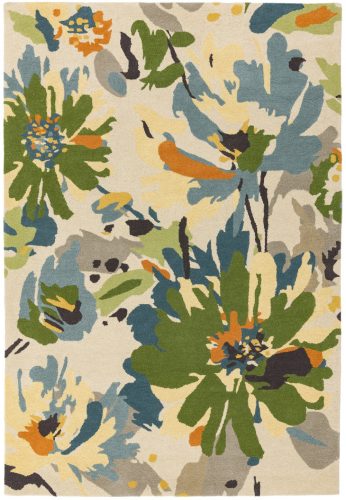 ASY Reef Rug 160x230cm RF11 Floral Green Multi