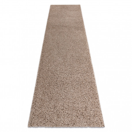 Szőnyeg, Futó szőnyegek SOFFI shaggy 5cm bézs - a konyhához és a folyosóra 80x150 cm