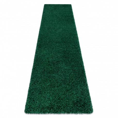 Szőnyeg, Futó szőnyegek SOFFI shaggy 5cm zöld - a konyhához és a folyosóra 80x150 cm