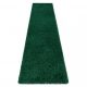 Szőnyeg, Futó szőnyegek SOFFI shaggy 5cm zöld - a konyhához és a folyosóra 80x150 cm