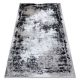 Modern GLOSS szőnyeg 8493 78 vintage, elegáns, keret szürke / fekete 200x290 cm