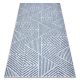Szőnyeg COLOR 47176360 SISAL vonalak, háromszögek, зигзаг bézs / kék 160x230 cm