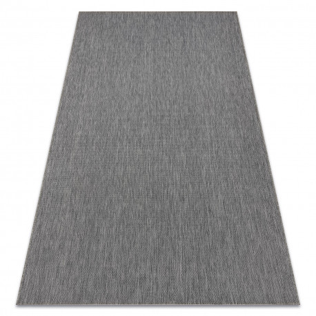 Fonott sizal flat szőnyeg 48663/920 antracit SIMA 160x230 cm