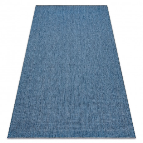 Fonott sizal flat szőnyeg 48663/330 kék SIMA 160x230 cm