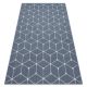 Fonott sizal flat szőnyeg 48721/591 TAKARÓKA 3D kék 160x230 cm