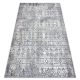 Szőnyeg Structural SOLE D3732 Aztec gyémánt lapos szövött szürke / bézs 80x150 cm
