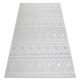 Szőnyeg Structural SOLE D3851 Boho gyémánt lapos szövött bézs 200x290 cm