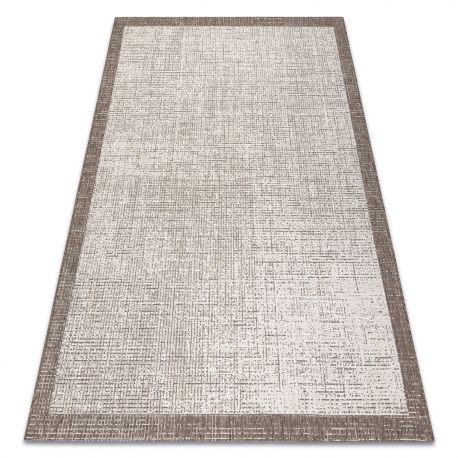 Fonott sizal floorlux szőnyeg 20401 Keret pezsgő / tópszín 200x290 cm