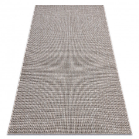 Fonott sizal floorlux szőnyeg 20580 egyszerű, egyszínű - ezüst / fekete 200x290 cm