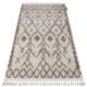 Szőnyeg BERBER TANGER B5940 bézs / barna Rojt shaggy 200x290 cm