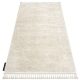 Szőnyeg BERBER 9000 krém Rojt shaggy 200x290 cm