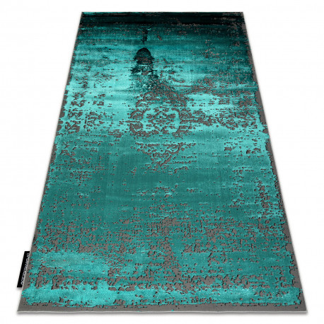 Modern DE LUXE 2083 Dísz vintage - Structural zöld / szürke 120x170 cm
