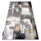 Modern DE LUXE 633 Absztrakció - Structural krém / arany 200x290 cm