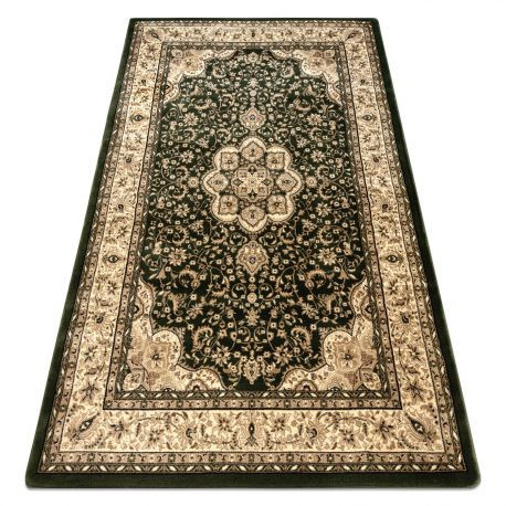 Royal agy szőnyeg minta 0521 sötét zöld 200x290 cm