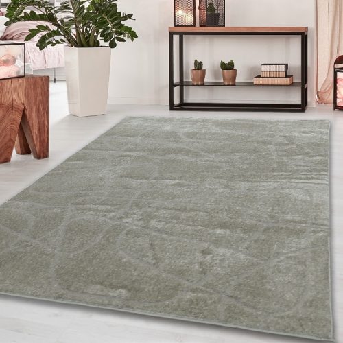 Den LE MONDE 8522 l.grey 60x110CM-MODERN SZŐNYEG