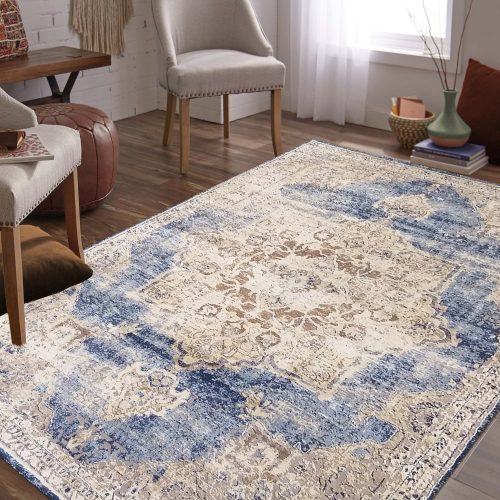 Dywan nowoczesny Milas Soft Shrink PRI 10B-CB - wielokolorowy 200 x 290 cm