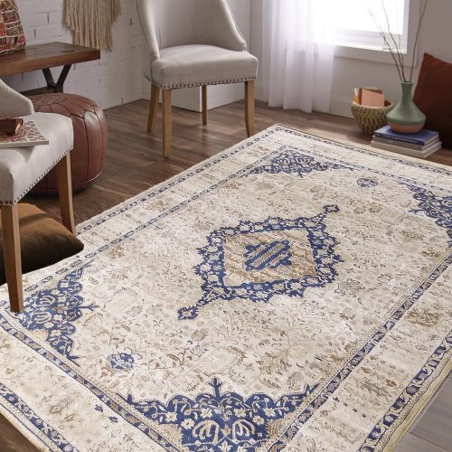 Dywan nowoczesny Milas Soft Shrink PRJ 02B-CB - wielokolorowy 200 x 290 cm