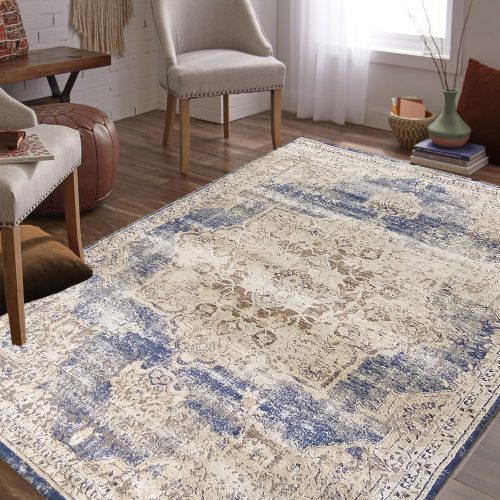 Dywan nowoczesny Milas Soft Shrink PRY 10B-AM - wielokolorowy 200 x 290 cm