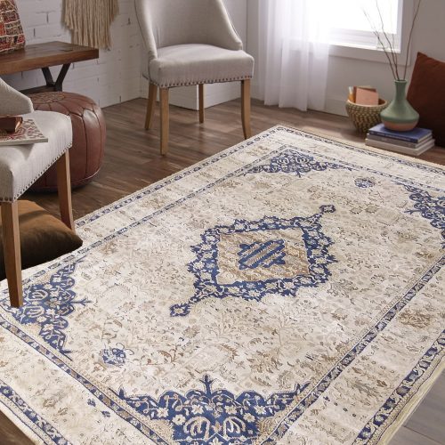 Dywan nowoczesny Milas Soft Shrink PRY 55A-AM - wielokolorowy 200 x 290 cm